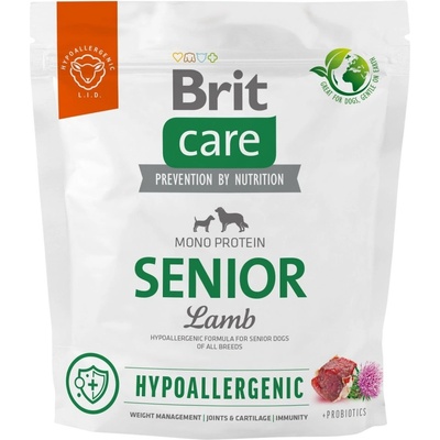 Brit Care Dog Hypoallergenic Senior Lamb 1 kg