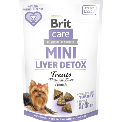 Brit Care Dog Mini treats LIVER DETOX 50 g