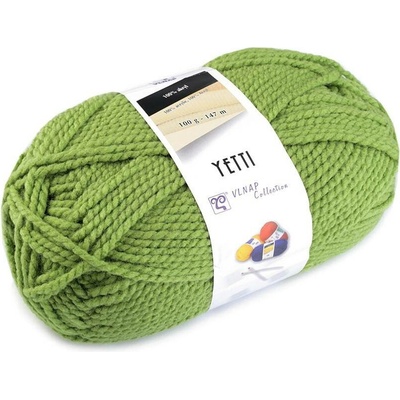 Pletací příze Yetti 100 g Varianta: 19 (52420) zelená stepní, Balení: 1 ks 40184/72742/179710