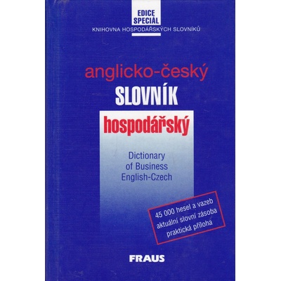 Španělsko-český česko-španělský hospodářský slovník - Vlasta Hlavičková