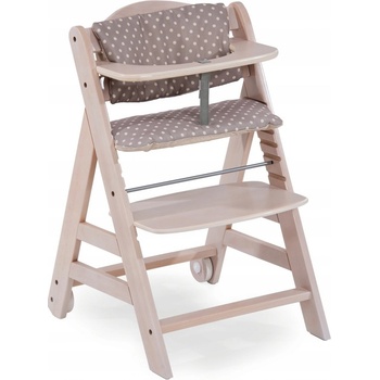 Hauck Beta+ dřevěná bílá washed