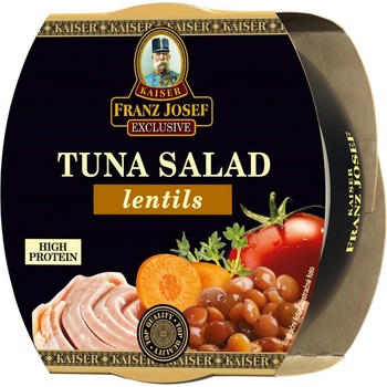 Franz Josef Kaiser Tuňákový salát s čočkou 160 g