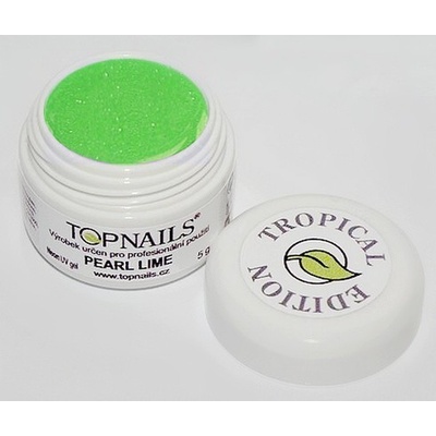 Topnails UV gél Tropical Pearl Lime 5g