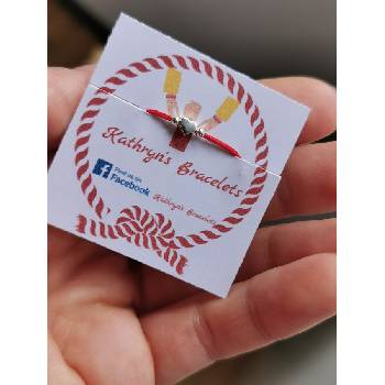 Image 1 of Бебешка гривна със сърчице