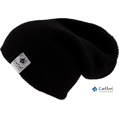 Collm pletená ľahká čiapka čierna