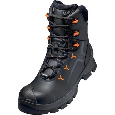 Uvex 6530 MACSOLE S3L FO CI HI HRO SC SR obuv Čierna-Oranžová
