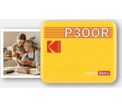 Kodak Printer Mini 3 Plus Retro černá
