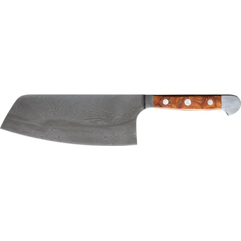 Güde Японски нож CHAI DAO DAMASCUS, 16 см, кафяв, Güde (GUDEDA774216)