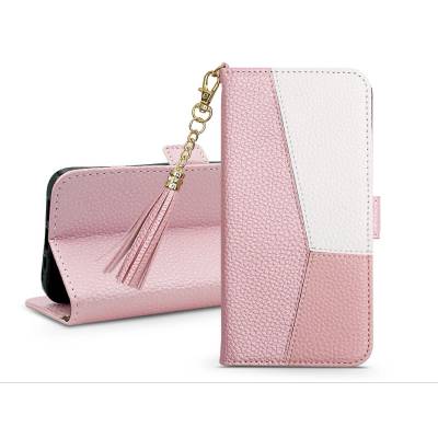 Haffner Кожен калъф Smart Charms Book Flip - Apple iPhone 14 Pro - червен (TF-0226) (TF-0226)