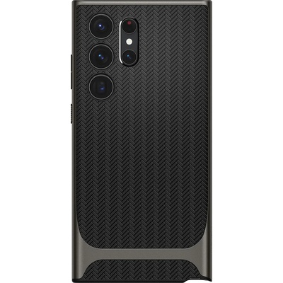 Spigen Калъф Spigen - Neo Hybrid, Galaxy S23 Ultra, сив (8809896740340)