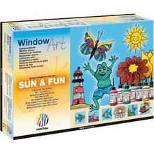 Nerchau Farby na sklo Sun Fun 7x80 ml