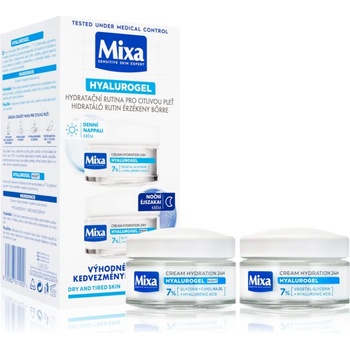 Image 1 of Mixa Hyalurogel комплект за интензивна хидратация 2x50ml