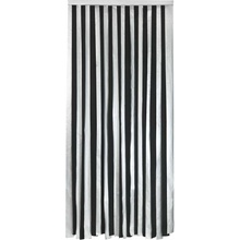 Termo záves do dverí v čierno-striebornej farbe 90x200 cm – Maximex