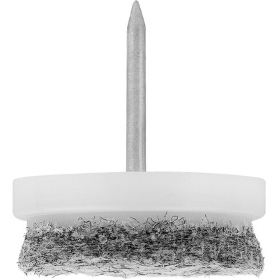 Walteco Filcový kluzák s hřebem, průměr 24mm, bílý, 8 ks , 84972 – Sleviste.cz