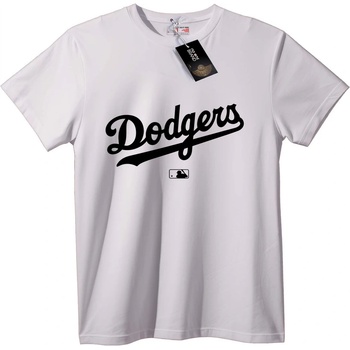 NOONEBRAND Тениска Dodgers Черна - S, White