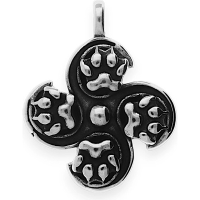 MPM Dámský ocelový nerezový přívěsek Athar stříbrné SPD.70111