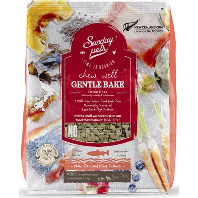 Sunday Pets Gentle Bake Salmon Adult Small & Medium Breed 1,3 kg