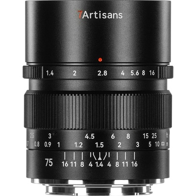 7Artisans 75mm f1,4 Full Frame objektiv (L Mount)