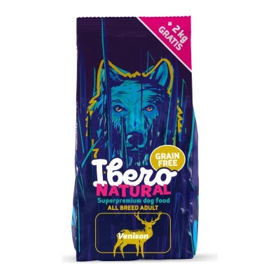 Ibero Natural Grain-free Venison Adult 12 kg