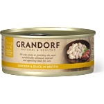 Grandorf Chicken Breast & Duck Fillet - Допълваща мокра храна за котки с пилешко филе и патешко 70 гр