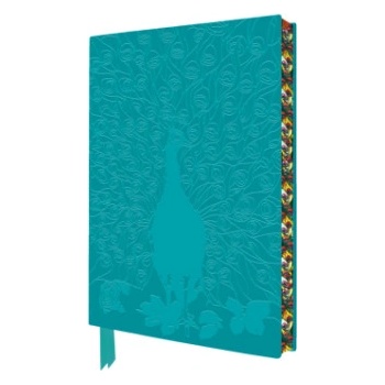 Flame Tree Publishing Louis Comfort Tiffany: Displaying Peacock Artisan Art Notebook (Flame Tree Journals)