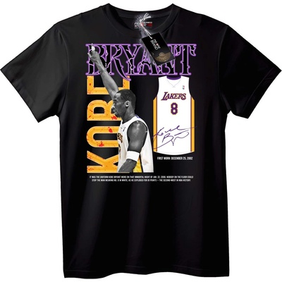 NOONEBRAND Тениска Kobe Bryant 81 Точки Легенда - 2XL, Black