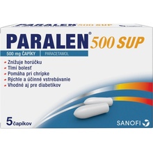 Paralen 500 SUP sup.5 x 500 mg