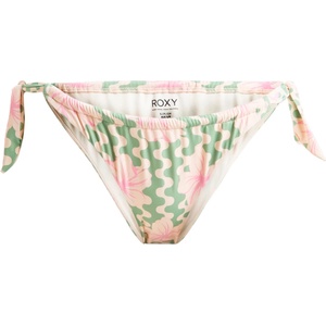 Roxy Дамско бикини долнище Roxy Women's Hibiscus Daze Ties Moderate Bikini bottom - Basil Party Waves Yw - размер XL (150-4904-0115)