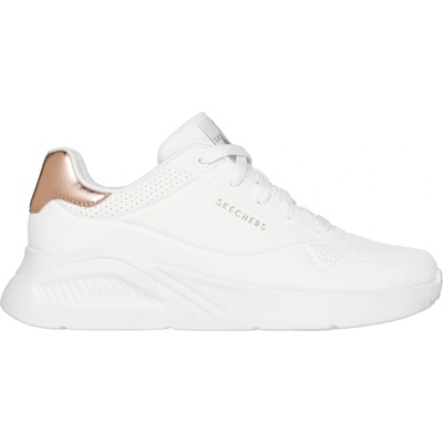 Skechers UNO LITE Bílá Zlatá