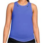 Nike Дамски потник с широка презрамка Nike Women's AeroSwift Dri-FIT ADV Running Singlet Running shirt - Sapphire / Black - размер XS (916-7161-0311)