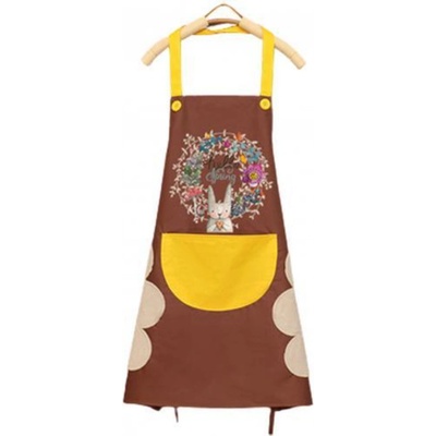 Amparo Miranda zástěra Hello Spring P21054 hnědá