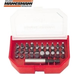 Brüder Mannesmann Комплект професионални накрайници за отвертка, 31 бр. / mannesmann 20431 / (m 20431)