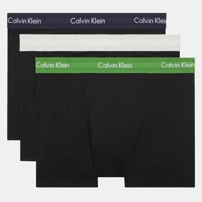 Calvin Klein Боксерки Calvin Klein 3-Pack Cotton Stretch Boxer Shorts - Blu/Grn/Wht