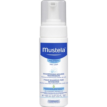 Mustela Pěnivý šampon pro novorozence 150 ml