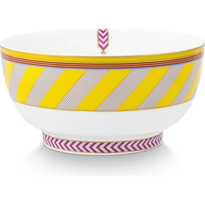 Pip Studio Pip Chique Stripes miska žlutá 15,5 cm