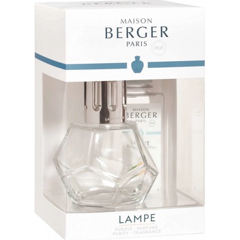 Maison Berger Paris Katalytická lampa transparentní Geometry + 280 ml Verbena