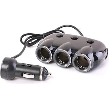 YOURZ Разклонител За Запалка с 3 Гнезда YOURZ YZ-CS02, 2 x USB Изхода, 12-24V, 3100mA (YZ-CS02)