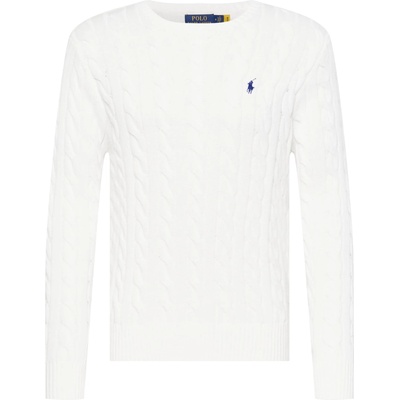 Ralph Lauren Пуловер 'Driver' бяло, размер XL