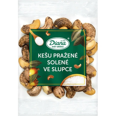 Diana Company Kešu pražené solené v šupke 100 g