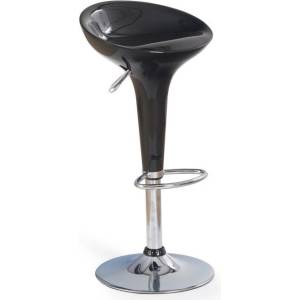 Bogdan Furniture Europe Бар стол Мебели Богдан модел h-17 bm, цвят: черен, размер: 44/38/90-111 см