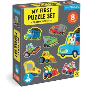 Mudpuppy Puzzle Моите първи пъзели Строителна площадка (CHB6465)