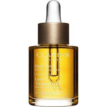 Clarins Lotus Treatment Oil регенериращо масло с изглаждащ ефект дневен и нощен 30ml
