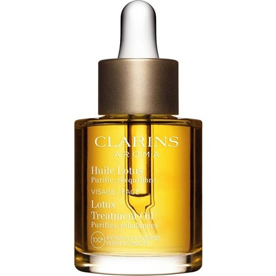 Clarins Lotus Treatment Oil регенериращо масло с изглаждащ ефект дневен и нощен 30ml