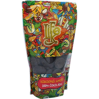 LifeLike Kakaová hmota 100% čokoláda 250 g