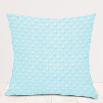 Biante Minky 3D bodky MKP-013 Ľadová modrá 30 x 50 cm