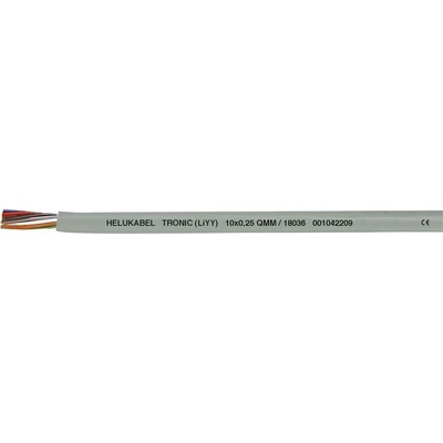 Helu 18085-1000 dátový LiYY 2 x 0.5 mm² sivá 1000 m
