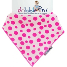 Kikko Dribble Ons Classic Baby Pink e Ons Classic Baby Pink Designer Pink Spots