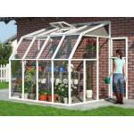 Palram Алуминиева зимна градина Palram Sun Room - Canopia 2 x 2, 62 м, бяла (PAL702064_702067_702062)