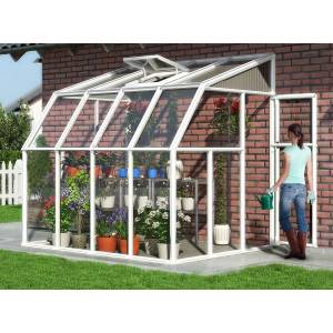 Palram Алуминиева зимна градина Palram Sun Room - Canopia 2 x 2, 62 м, бяла (PAL702064_702067_702062)