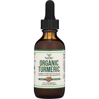 Double Wood Supplements Organic Turmeric Drops [60 мл]